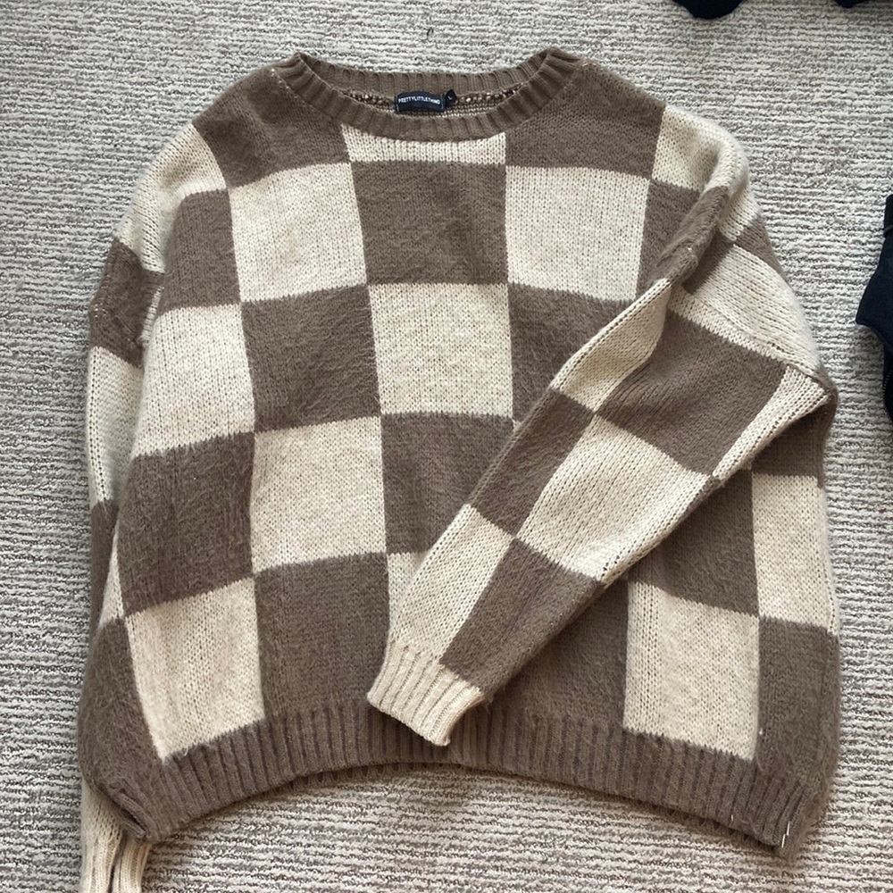 pretty little thing oversized sweater